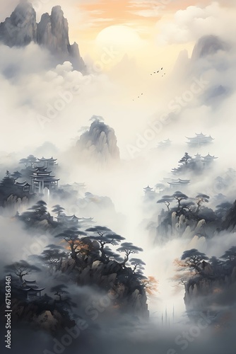 misty mountain © Danu