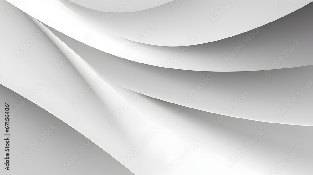 Grey white abstract background paper shine and layer element vector. Generative AI. Grey white abstract background paper shine and layer element vector. Generative AI.