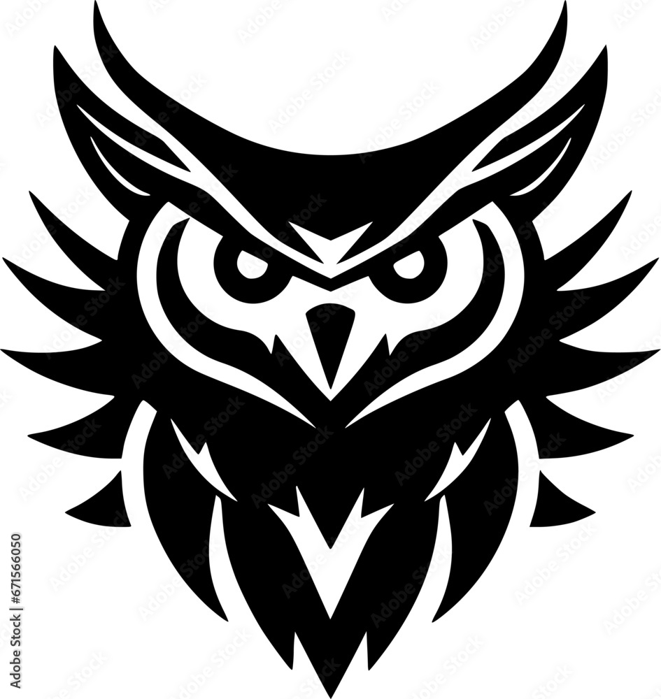 Owl - High Quality Vector Logo - Vector illustration ideal for T-shirt graphic Owl - High Quality Vector Logo - Vector illustration ideal for T-shirt graphic