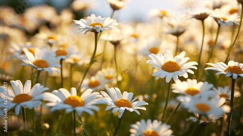 Daisy Blooms Representing Hope and Optimism for the Future