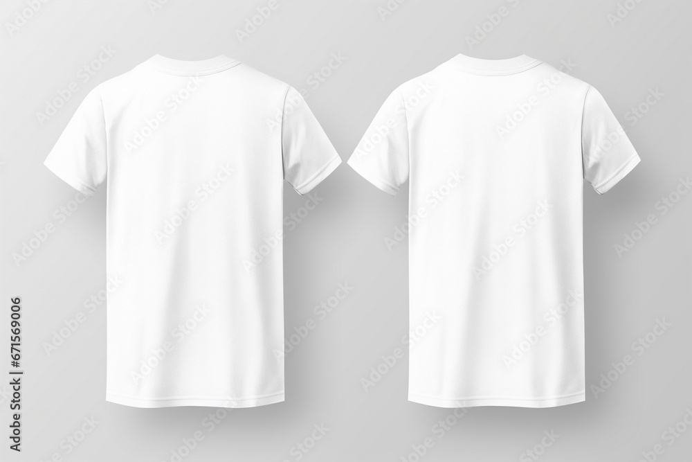 Blank White T-Shirt Mockup Blank White T-Shirt Mockup