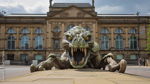 Leeds Art Gallery in Leeds, West Yorkshire.