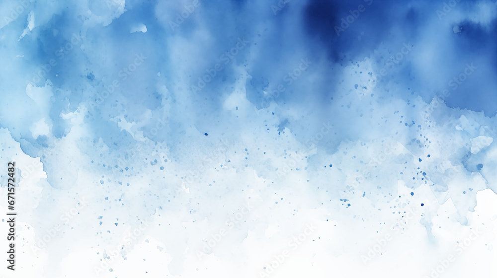 Blue watercolor overlay background. Blue watercolor overlay background.