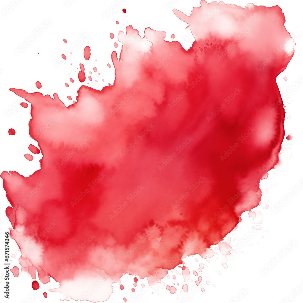 watercolor transparent red element overlay stain splash watercolor transparent red element overlay stain splash