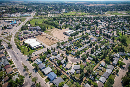 Aerial of the Fairhaven Neighborhood in Saskatoon