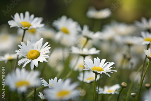 daisies in a field