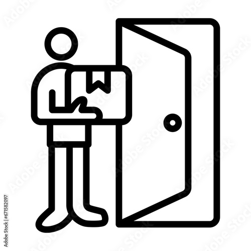 Doorstep Delivery Icon