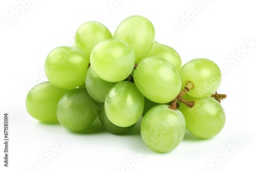 Grape Fruit Isolated on white background