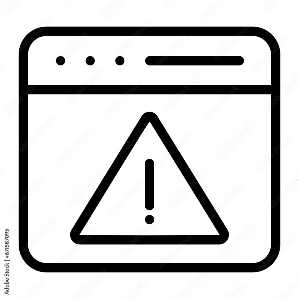 error line icon error line icon