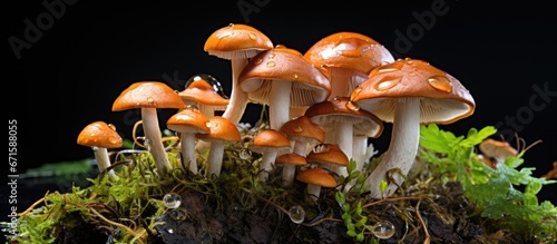 Mushrooms are fungi which differ from plants and animals