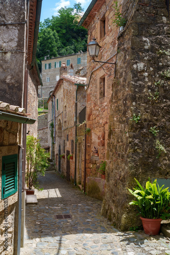 Fototapeta Naklejka Na Ścianę i Meble -  Sorano, historic town in Grosseto province, Tuscany