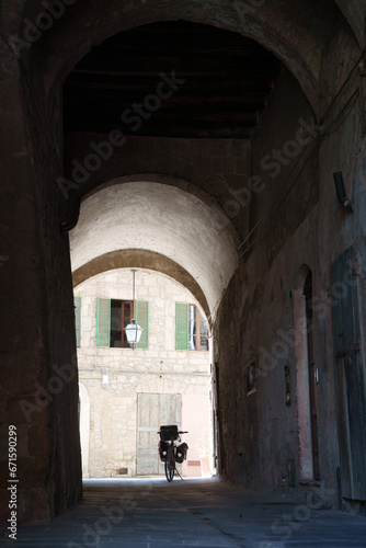 Sorano  historic town in Grosseto province  Tuscany