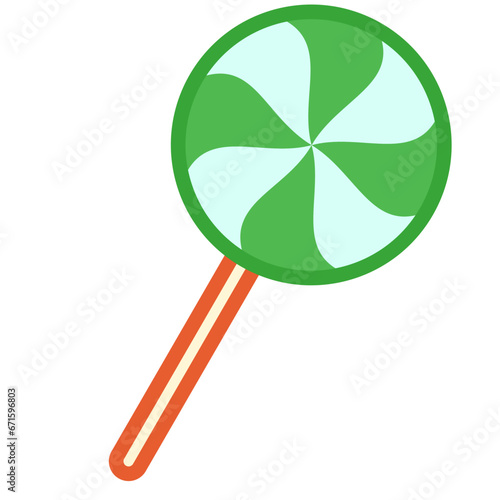 green lollipop (ID: 671596803)