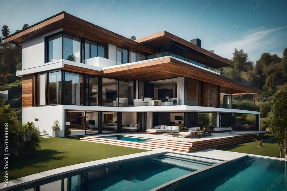 Modern Dark Villa