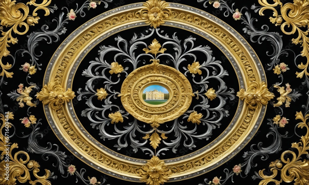 the source of future growth dramatic, elaborate emotive Golden Baroque and Rococo styles