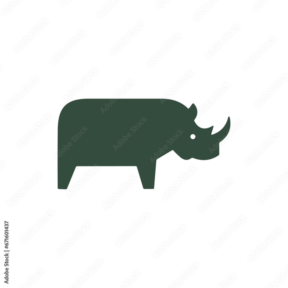 animal icon vector on white background