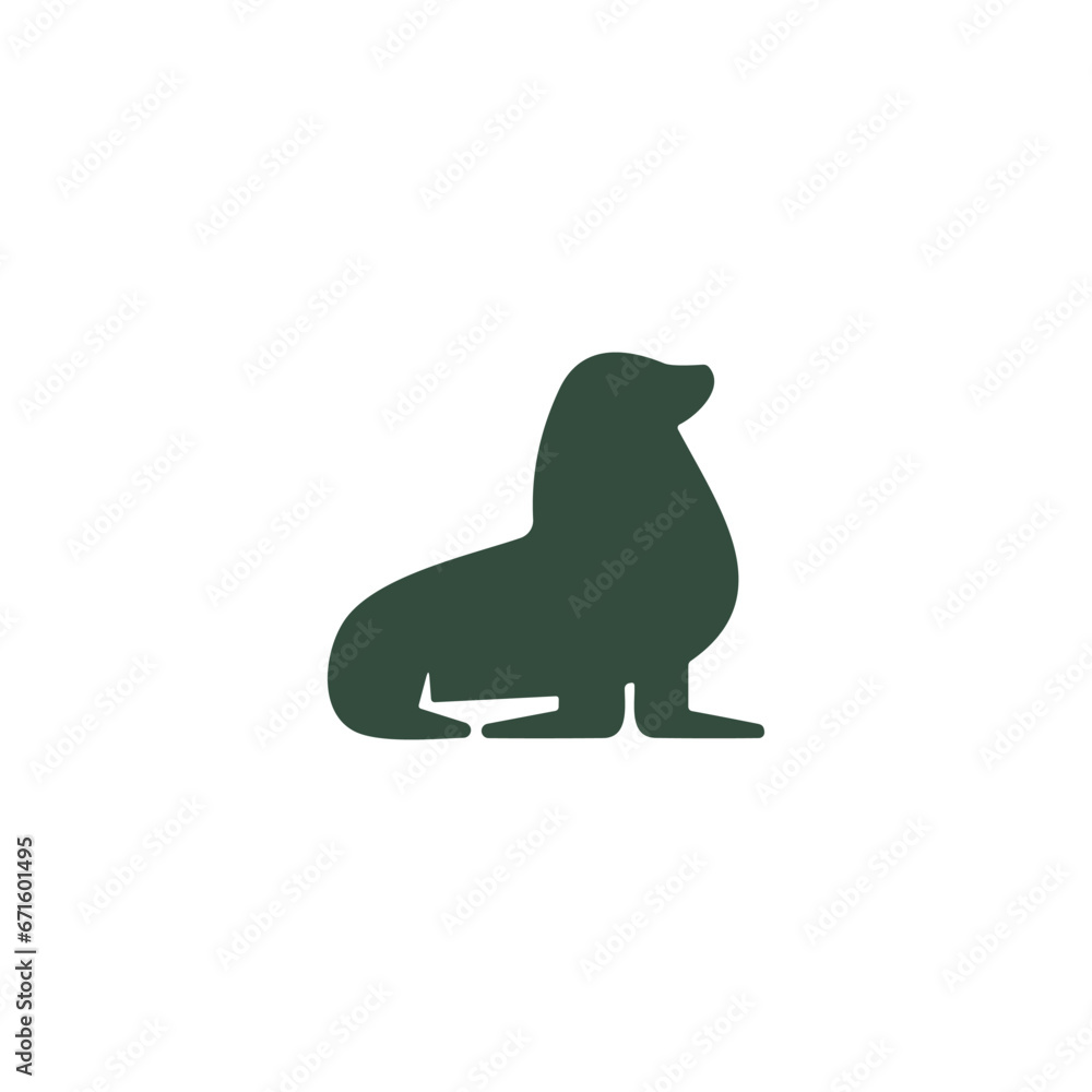Obraz premium animal icon vector on white background