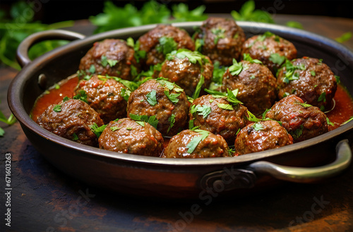 Moroccan Kefta : Moroccan meatballs