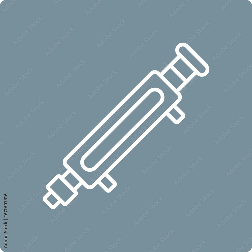 Liebig Condenser Icon Liebig Condenser Icon