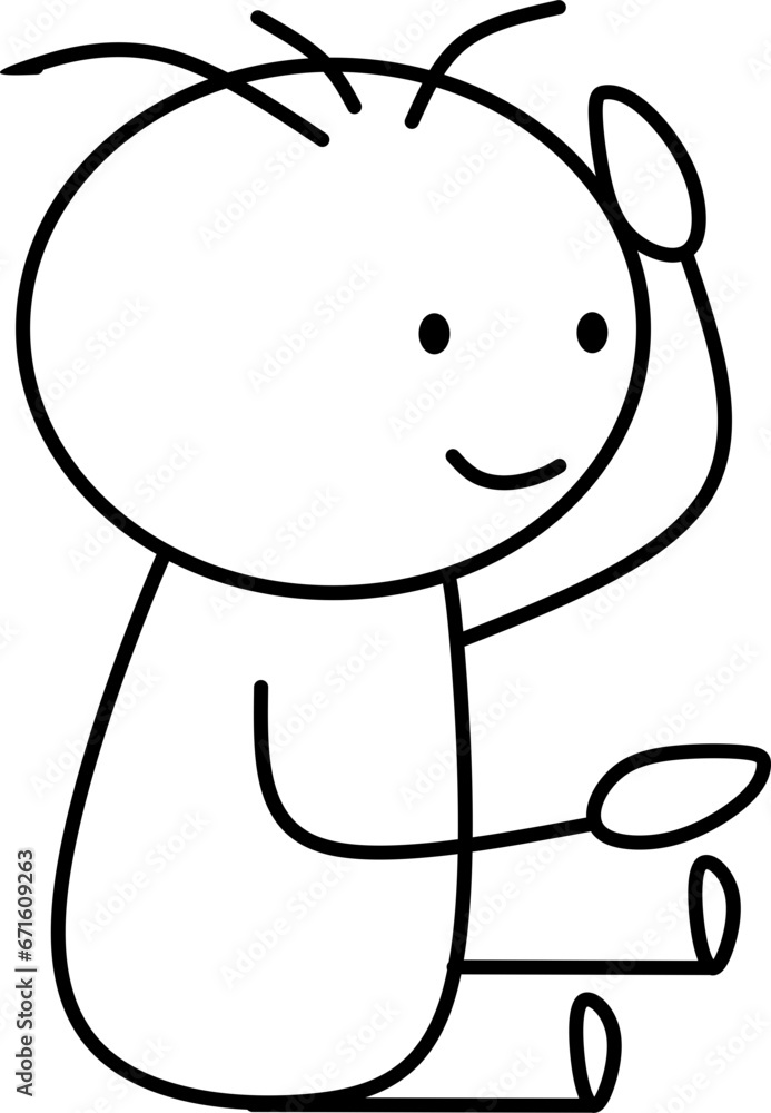 Hand Drawn Stickman Hand Drawn Stickman