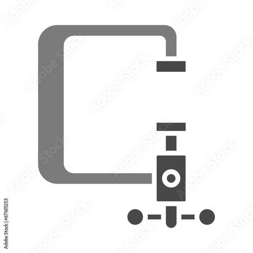 C Clamp Icon