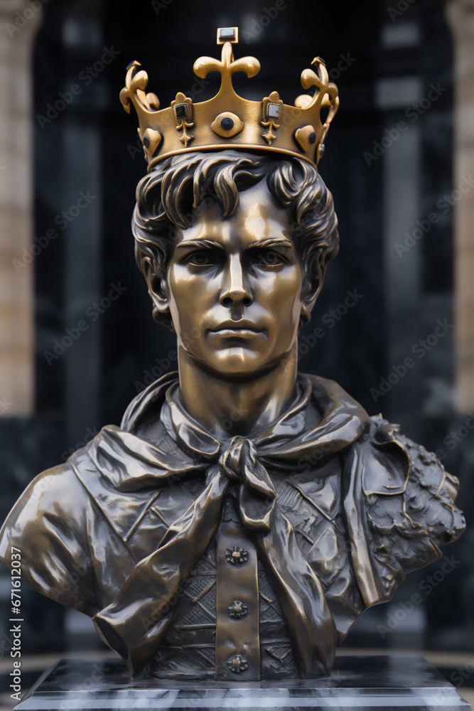 royal statue - generative ai royal statue - generative ai