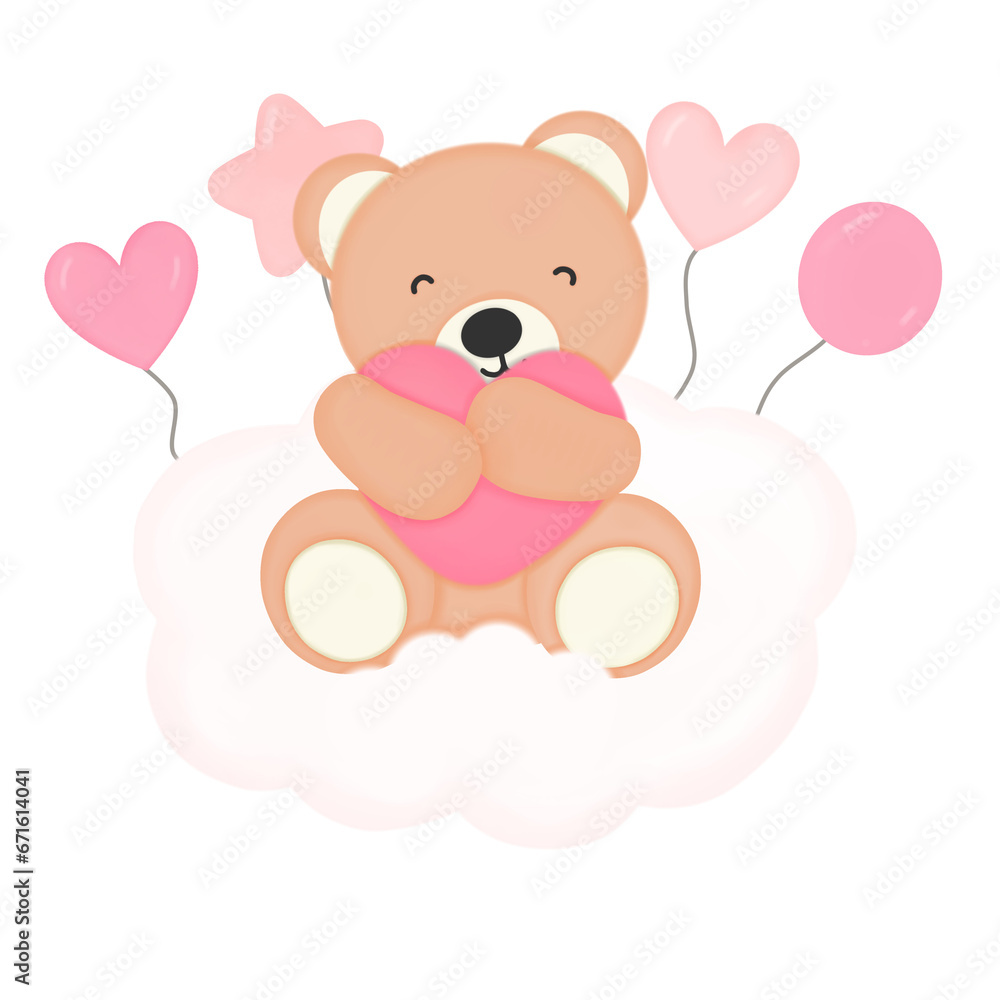 teddy bear with heart teddy bear with heart