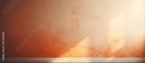 Blurry light and shadow on the wall in an abstract backdrop
