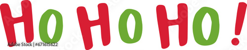 HO HO HO text