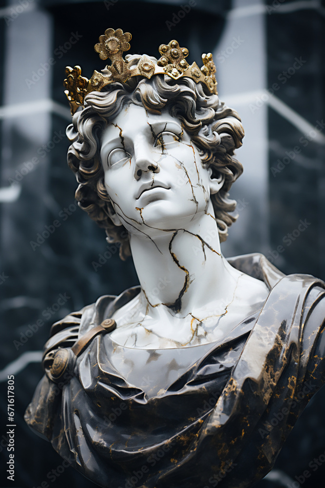 royal statue - generative ai