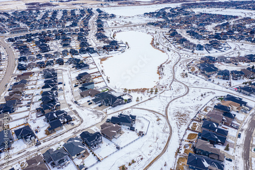 Aerial view of Stonebridge  Saskatoon