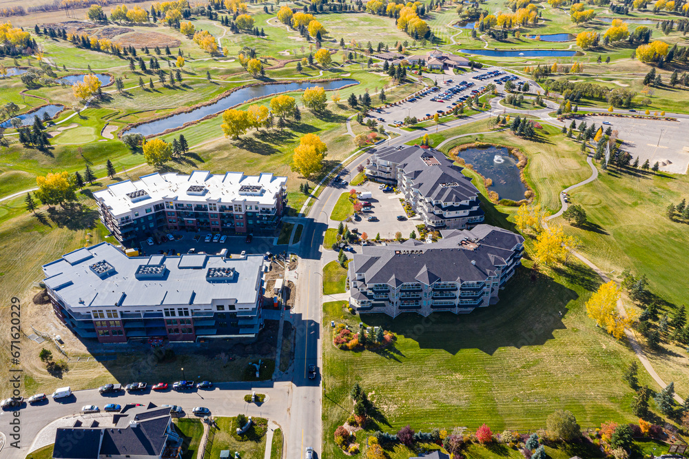 The Willows: Aerial Sweep Over Saskatoon's Prestigious Community