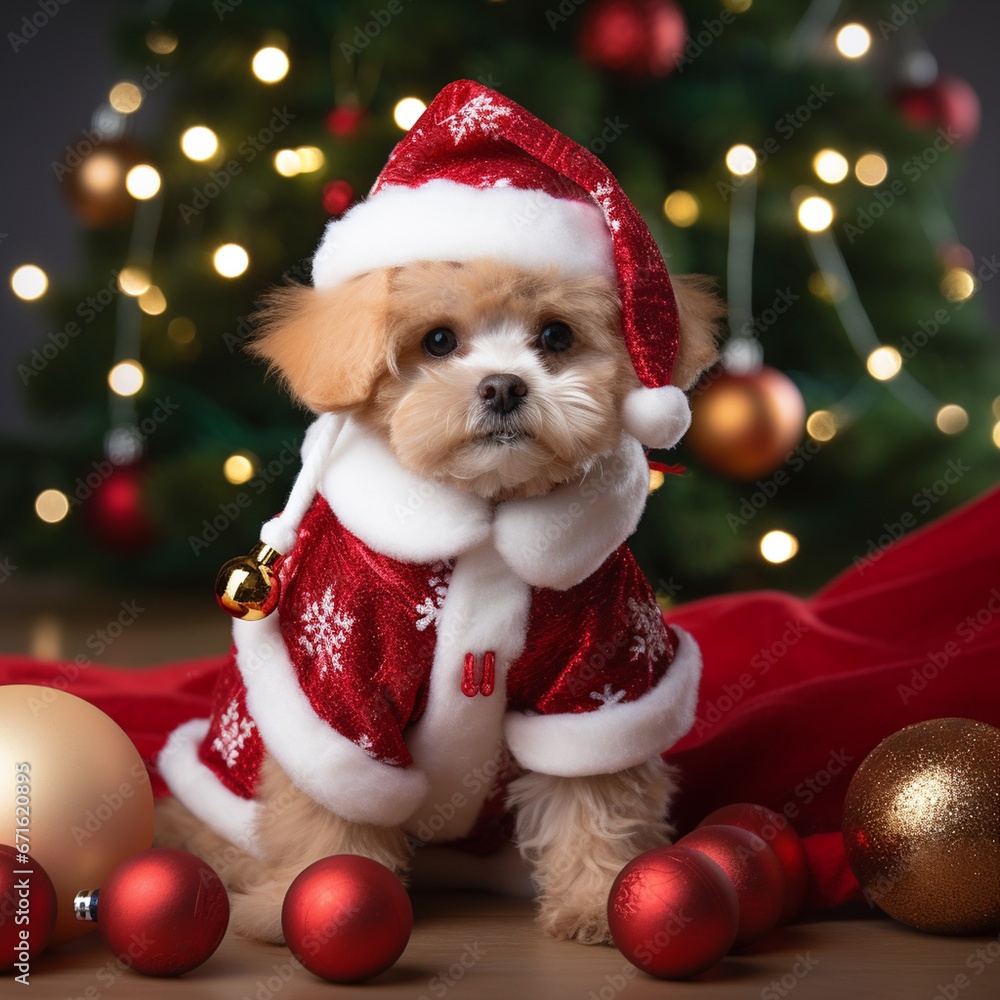 Dogs celebrating Christmas, from various breeds and locations
Dogs celebrating Christmas, from various breeds and locations