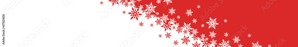 Horizontal banner with white and red Christmas symbols. Christmas snowflakes. Winter background with place for text. Flat style.
Horizontal banner with white and red Christmas symbols. Christmas snowflakes. Winter background with place for text. Flat style.