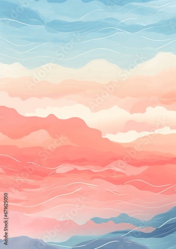 Cloud bright abstract wallpaper illustration sky art blue background colorful design nature gradient