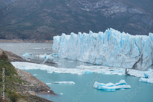 Perito Moreno Glacier in Los Glaciares National Park, Argentina