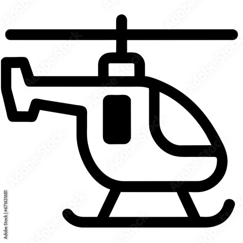 Helicopter icon	