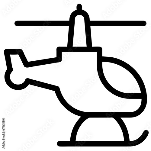 Helicopter icon	