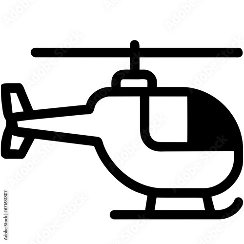 Helicopter icon	