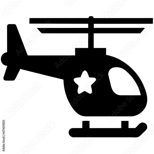 Helicopter icon	