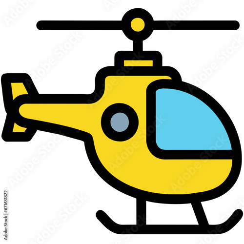 Helicopter icon	