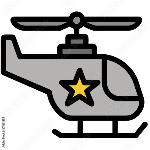 Helicopter icon	