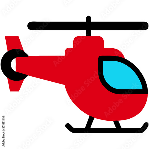 Helicopter icon	