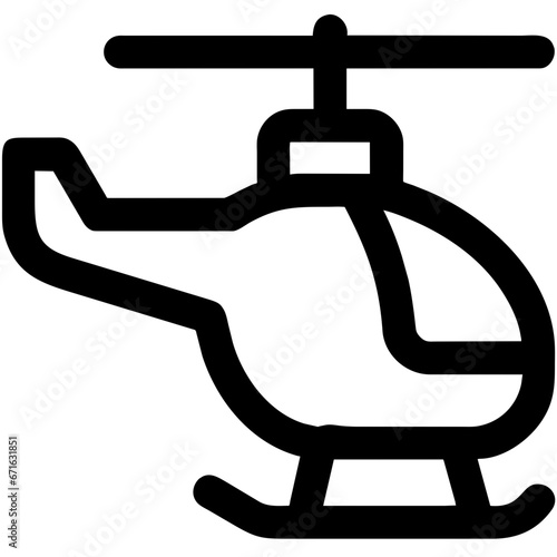 Helicopter icon	