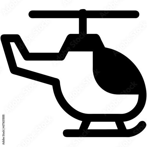 Helicopter icon	