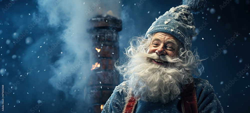 Jolly Santa: A Heartwarming Smile from Saint Nick Jolly Santa: A Heartwarming Smile from Saint Nick