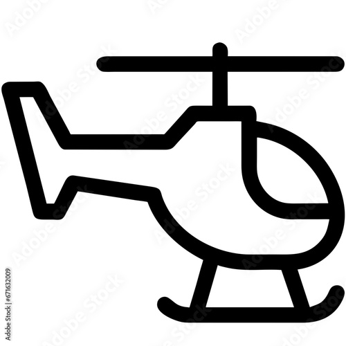 Helicopter icon	