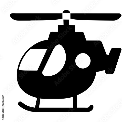 Helicopter icon	