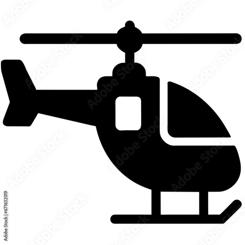 Helicopter icon	