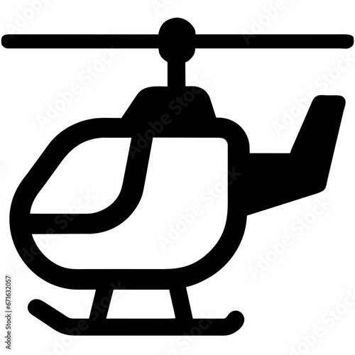 Helicopter icon	